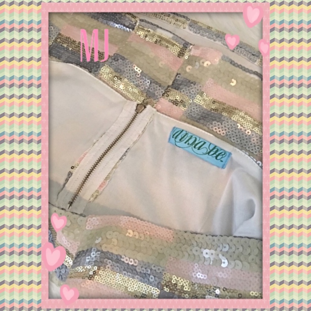 💕NWOT💕 Sequins Skirt💕 - Picture 3 of 4